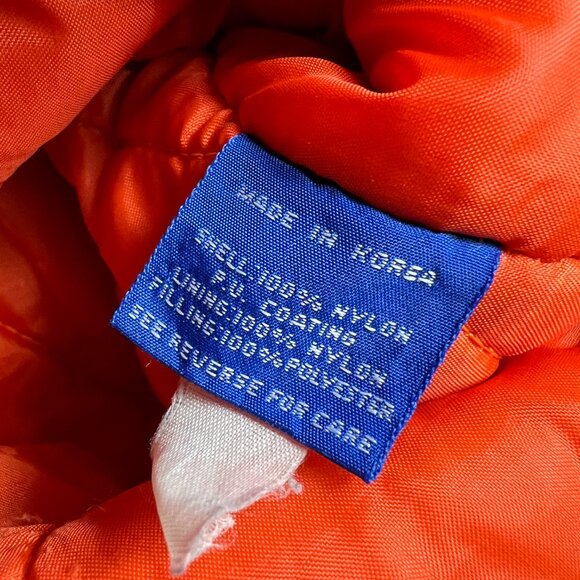 VTG 90s Starter Pro Line Chicago Bears Bomber Jacket Extra Large Blue Full Zip - Picture 12 of 16